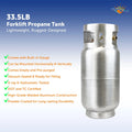 33.5LB ALUMINUM FORKLIFT PROPANE TA