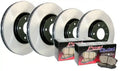 Centric OE Coated Front & Rear Brake Kit (4 Wheel)