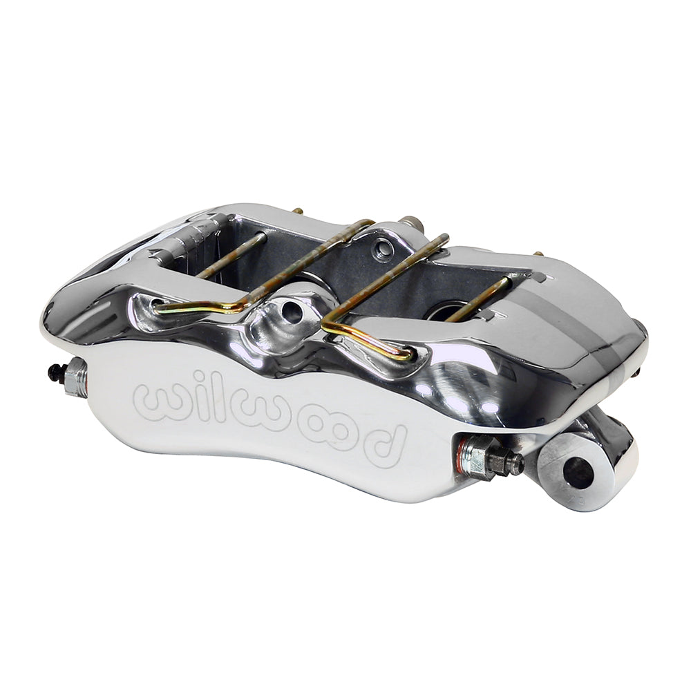 Wilwood Caliper-Forged Dynapro 4 5.25in Mount-Polish-Universal 1.38/1.38in Pistons .81in Disc