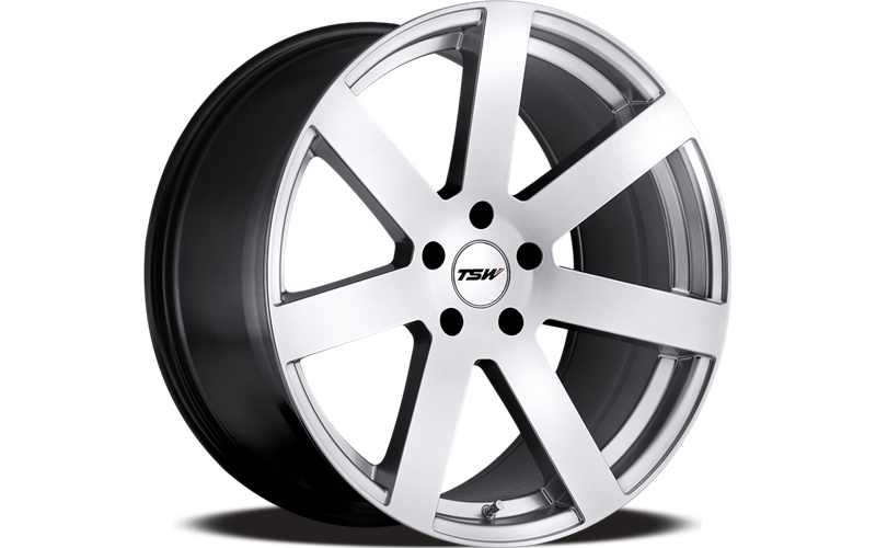 ~(41 lbs. 20X20X11)~ TSW BARDO 18x9.5 5/112 ET35 CB72.1 HYPER SILVER