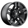 Fuel Wheels black auto part