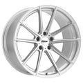 ~(45 lbs. 21X21X10)~ TSW BATHURST 19x8.5 5/112 ET43 CB72.1 SILVER W/MIRROR CUT FACE