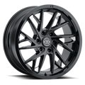 Method Raised MR801 20x10 / 6x135 BP / -18mm Offset / 87mm Bore - Gloss Black Milled Wheel