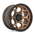 KMC Wheels black auto part