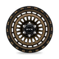MOAB 18X9 5X127 ET15 CB71.5 BRONZE WITH SATIN BLACK LIP