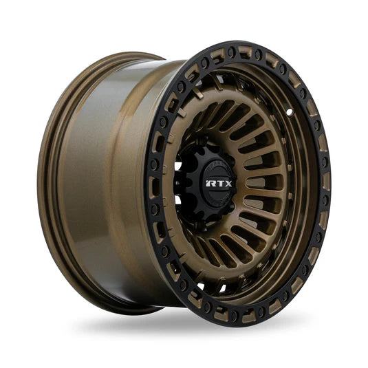MOAB 18X9 5X127 ET15 CB71.5 BRONZE WITH SATIN BLACK LIP