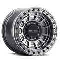 Method MR415 Beadlock 15x7 / 5+2/38mm Offset / 4x156 / 132mm CB Graphite Wheel - Gloss Graphite Ring