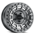 Method MR415 Beadlock 15x7 / 5+2/38mm Offset / 4x156 / 132mm CB Graphite Wheel - Gloss Graphite Ring