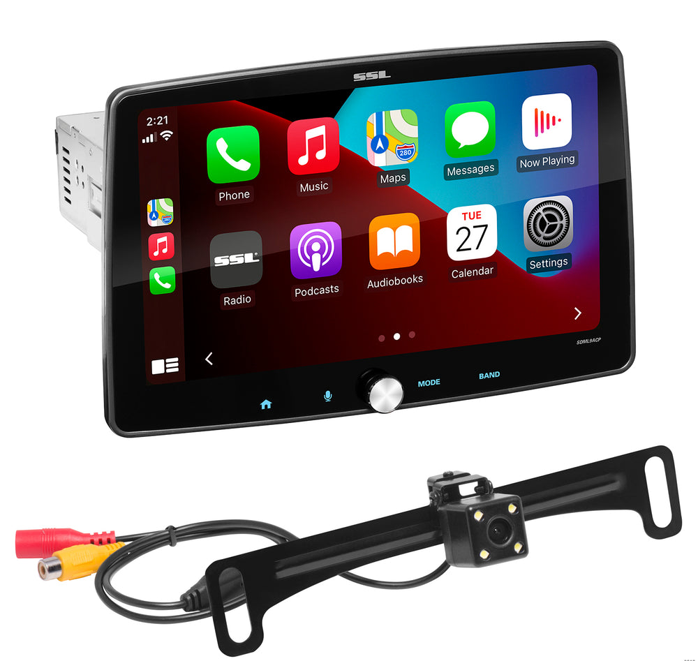 SINGLEDIN APPLE CARPLAY & ANDROID AUTO MECHLESS MULTIMEDIA PLAYER (NO CD/DVD