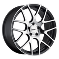 ~(21 lbs. 19X19X9)~ TSW NURBURGRING 17x7.5 5/114.3 ET45 CB76.1 GUNMETAL W/MIRROR CUT FACE