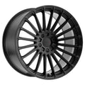 ~(25 lbs. 19X19X10)~ TSW TURBINA 17x8.0 5/100 ET35 CB72.1 MATTE BLACK