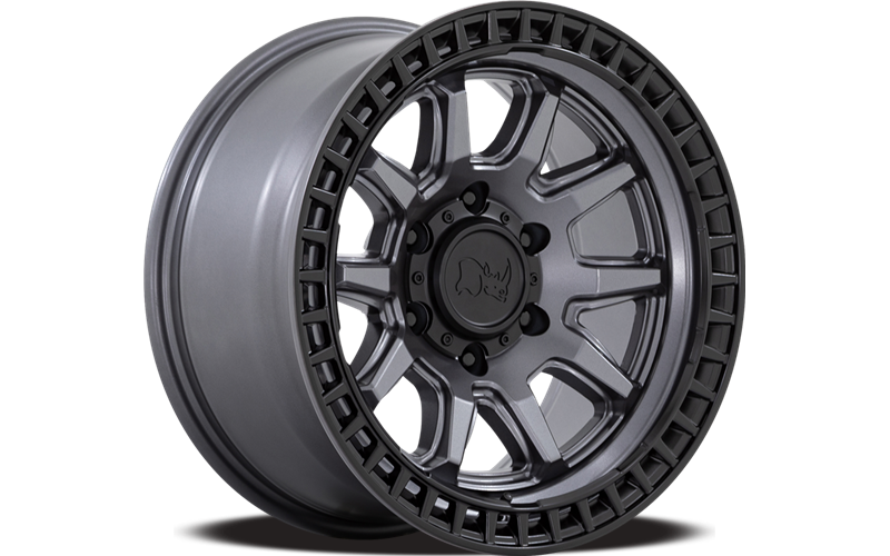 CALICO 17X8.5 5X4.5 MBLK 34MM