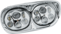 Letric Lighting Hdlght Dual W/Halo 5.75in Blk