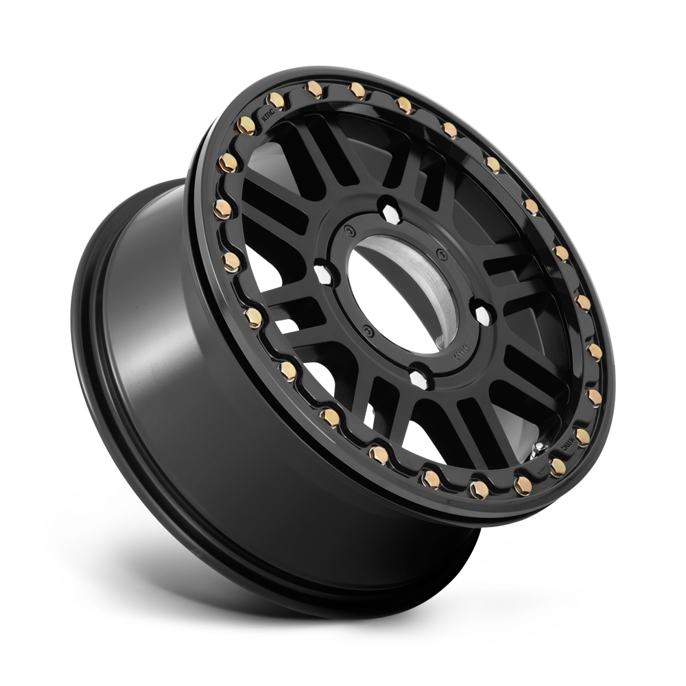 KS250 15X6 4X156 SBLK BLKRING 38MM