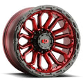 VISION WHEEL red auto part