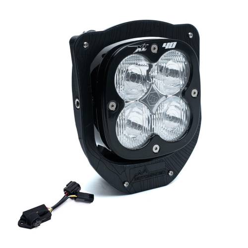 Baja Designs 2024+ Husqvarna XL40 LED Headlight Kit Trail Lens - Clear