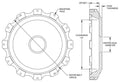 Wilwood Hat-TC Front 1.55in Offset Undrilled - 12 on 10.75in