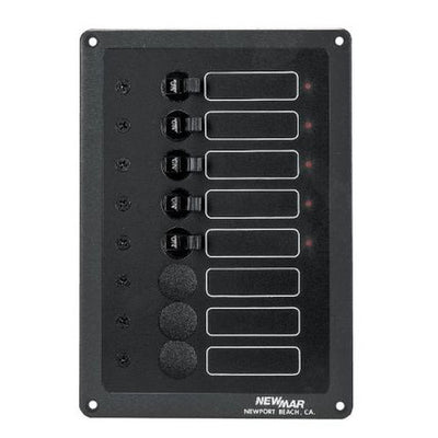 ACCY PANEL, DC, 8 POSITION,5 BRKERS