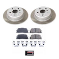 Power Stop 08-13 Toyota Highlander Front and Rear Semi-Coated Rotor Kit