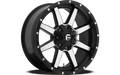 ~(56 lbs. 25X25X13)~ MAVERICK 22x10 6x135.00/6x139.70 MATTE BLACK MACHINED (-24 mm)