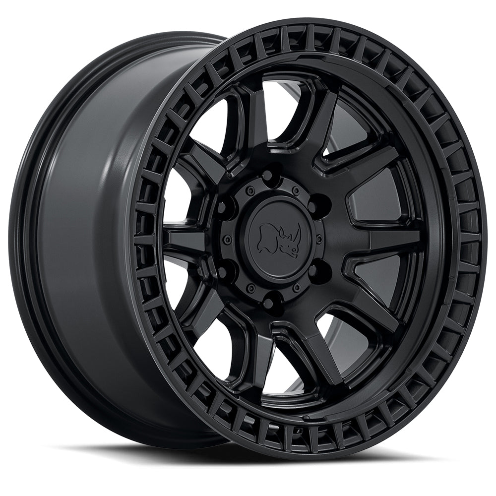 CALICO 17X8.5 5X5.0 0MM MATTE BLACK