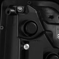 AlphaRex 97-03 Ford F150 / 99-16 Ford F250/F350/F450/F550 LUXX-Series LED Tail Lights - Alpha-Black