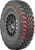 Yokohama Geolandar M/T G003 SXS Tire - 32X9.50R15 101Q