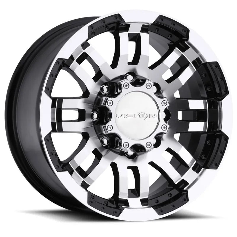 XD844 20X12 5X5.0 G-BLK MILL -44MM