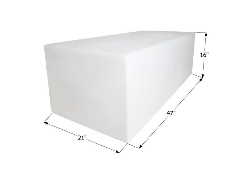 FRESH WATER TANK WT2456 47X16X21 63 GAL TANK ONLY
