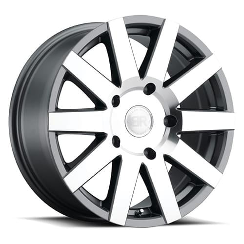 BRJRN 18X8 5X130 G-GNMTL-MIR 48MM