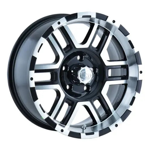 ~(40 lbs. 22X22X10)~ 179 (179) BLACK/MACHINED FACE/MACHINED LIP 20X9 5-150 30MM 110MM