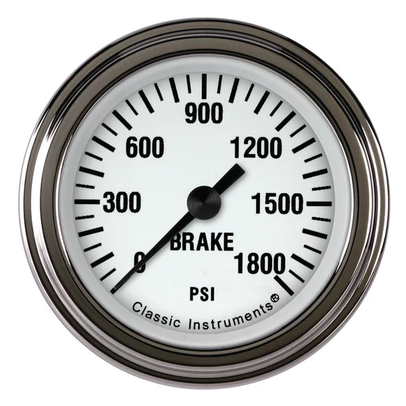 WHITE HOT 2IN BRAKE PRESSURE