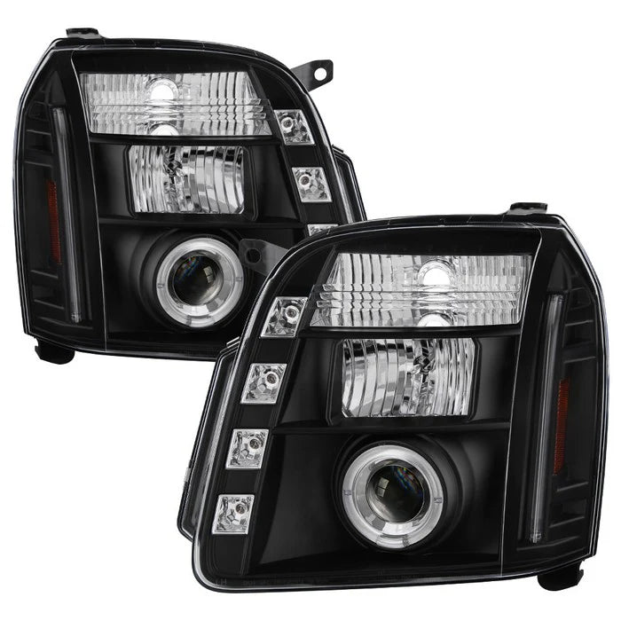 2123 YUKON / YUKON DENALI AT4 FULL LED HEADLIGHT W/ BLACK HOUSING OE