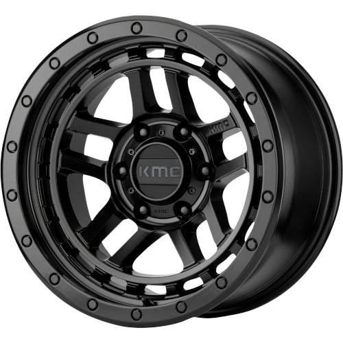 RECON 18X8.5 5X127.00 SATIN BLACK (