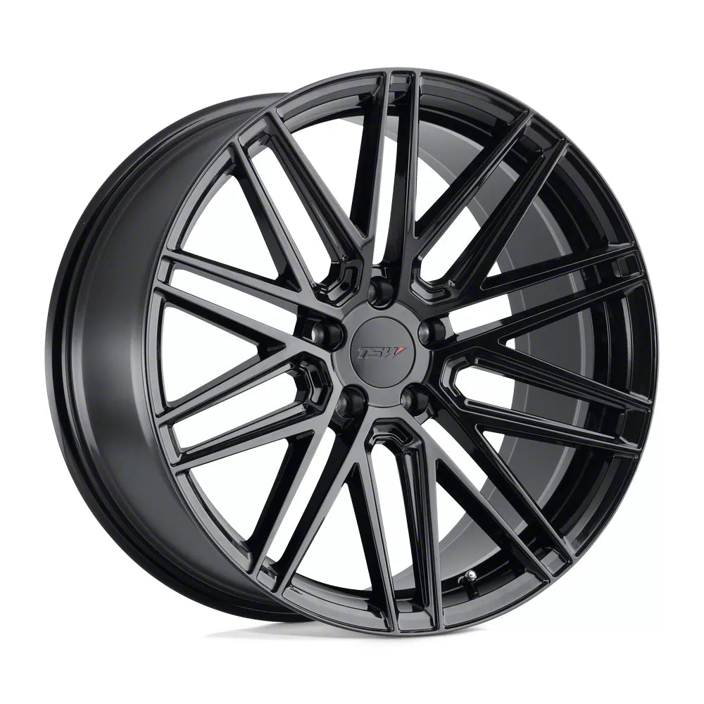 ~(30 lbs. 22X22X12)~ TSW PESCARA 20x10.0 5/120 ET40 CB76.1 GLOSS BLACK