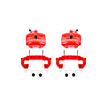 Power Stop 08-09 Audi TT Front Red Calipers w/Brackets - Pair