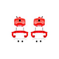 Power Stop 08-09 Audi TT Front Red Calipers w/Brackets - Pair