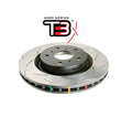 DBA 06+ BMW 335d/335i E90/91/92 Rear Slotted 4000 Series Rotor
