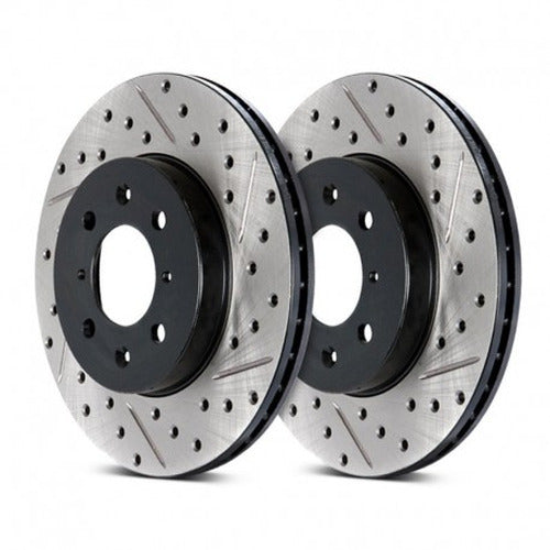 SPORT DRILLED & SLOTTED ROTOR, LEFT