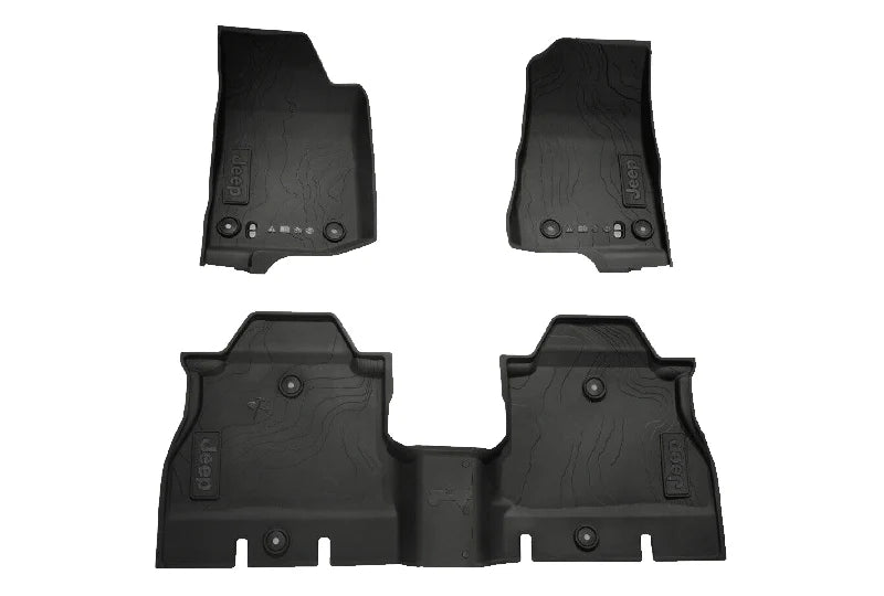 Mopar OE Floor Mat Kit Jeep JL 18