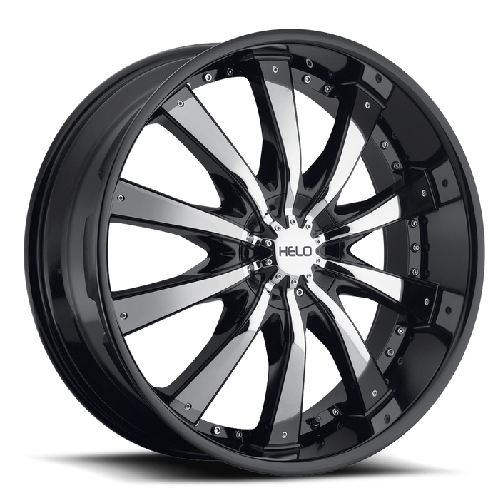 HE875 24X9.5 BLANK G-BLK W/ ACCENTS 38MM (108-140)