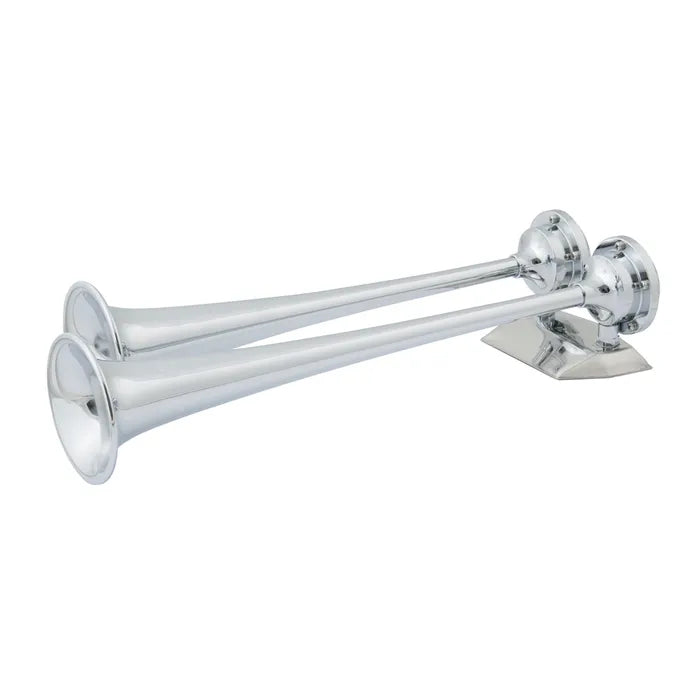 DUAL TRUMPET AIR HORN 24V WHITE, OE