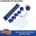 GATOR WASTE TANK 38 GAL 4 WHEEL