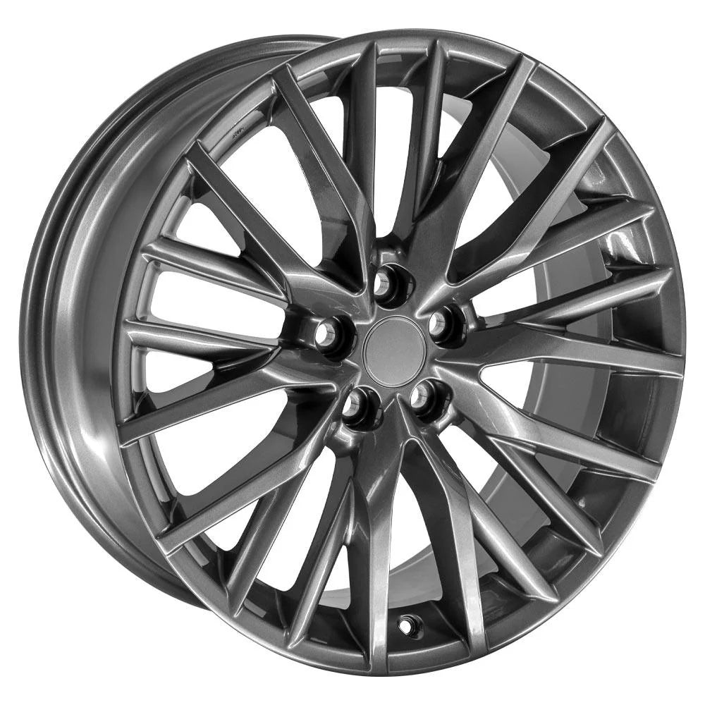 20 IN REPLICA WHEEL LX59 FITS LEXUS 20X8 HYPER SILVER WHEEL
