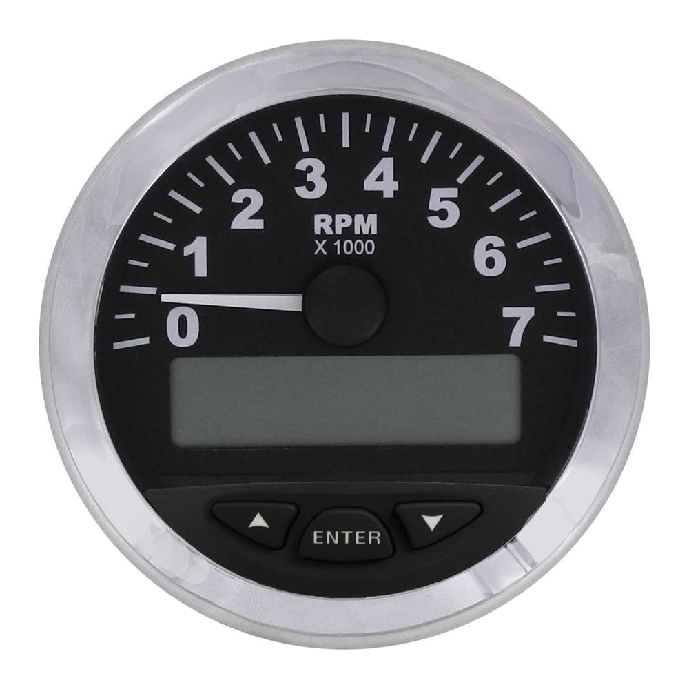 TACHOMETER WITH LCD 7000 RPM NEMA