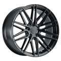 TSW Alloy Wheels black auto part