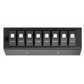 Spod 07-08 Jeep Wrangler JK Add On Green LED 8-Switch Panel (for SourceSE)