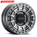 Method MR415 Beadlock 15x7 / 5+2/38mm Offset / 4x156 / 132mm CB Graphite Wheel - Gloss Graphite Ring