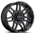 Raceline 931B Injector 20x9in / 5x114.3/5x127 BP / 0mm Offset / 78.1mm Bore - Satin Black Wheel