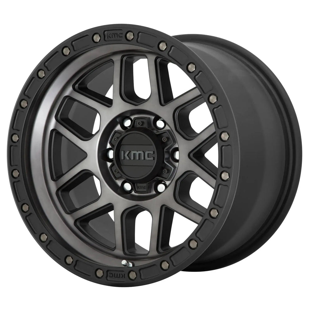 KMC Wheels black auto part